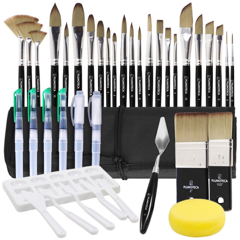 Set de pinceles profesionales PLUMOTECA